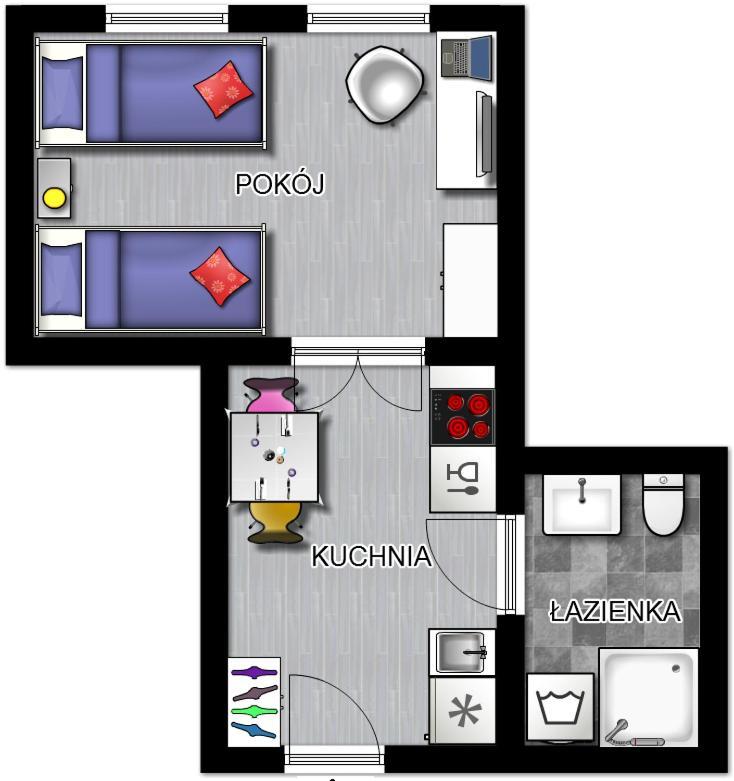 Apartament 100M Od Morza Sopot Extérieur photo